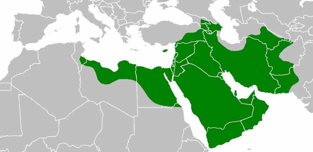 
Empire of the Rashidun Caliphate at its peak