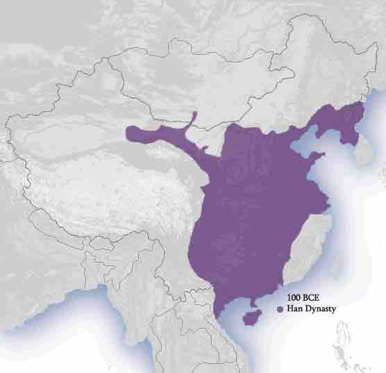 Han dynasty in 100 BC