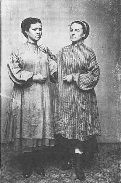 "Lowell Mill Girls," ca. 1870