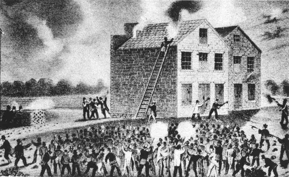 Proslavery riot