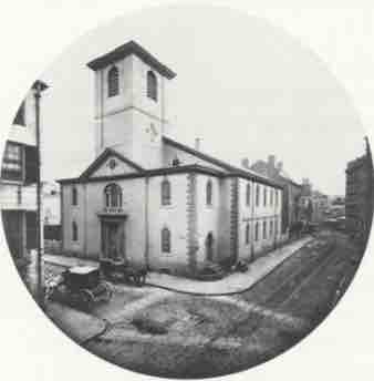 The Brattle Street Church in Boston, ca. 1859