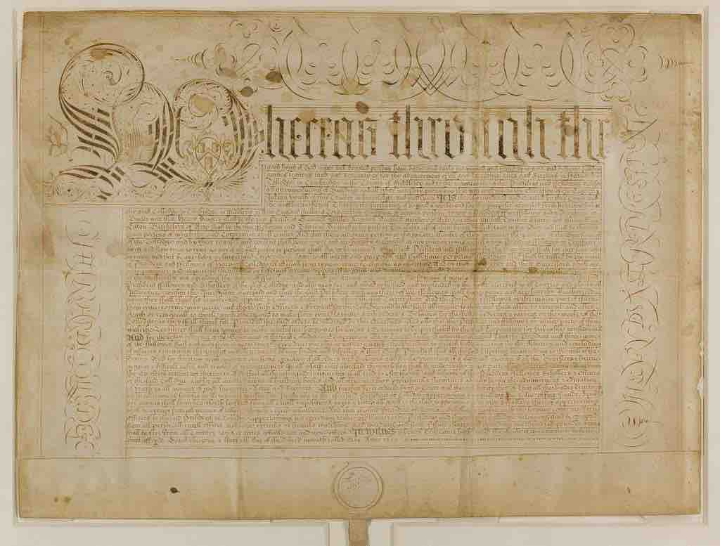 Charter of Harvard College