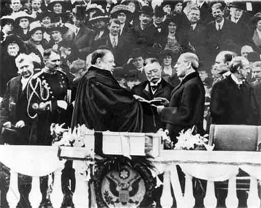 Wilson's First Presidential Inauguration