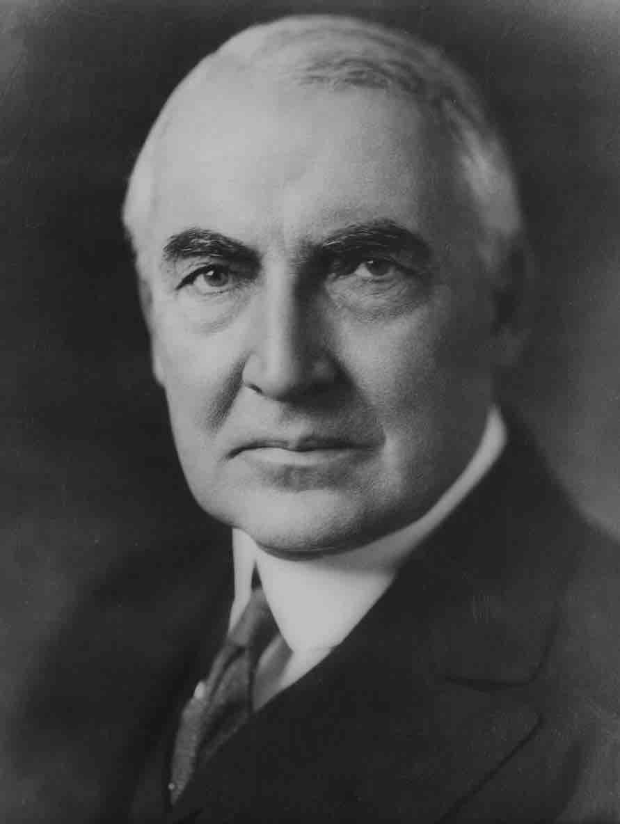 Warren G. Harding, 1920