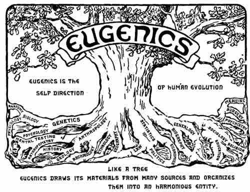 Second International Eugenics Congress logo, 1921