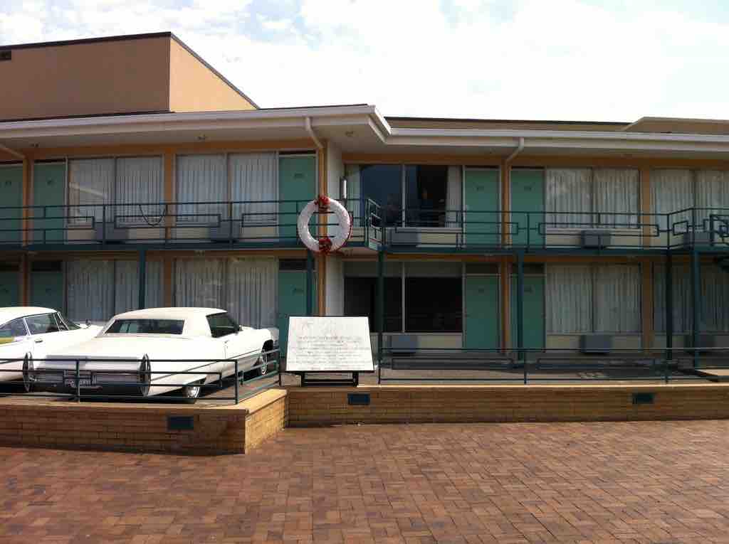 The Lorraine Motel, cite of MLK's assassination.