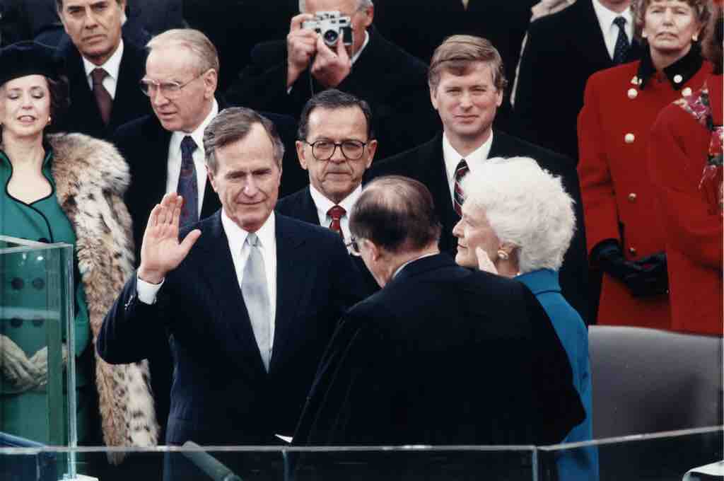 The Inauguration of George H.W. Bush