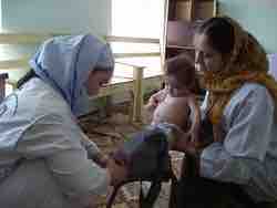 Maternal health clinic in Afghanistan