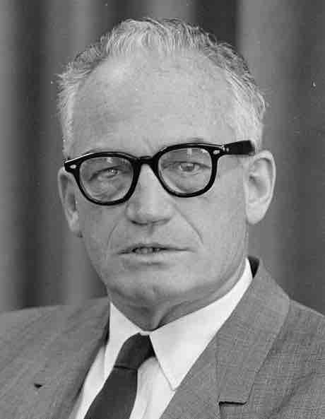 Barry Goldwater, Senator from Arizona and Republican Candidate for President in 1964.