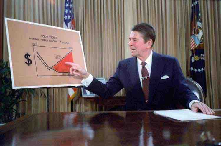 Reagan's Address on Taxes