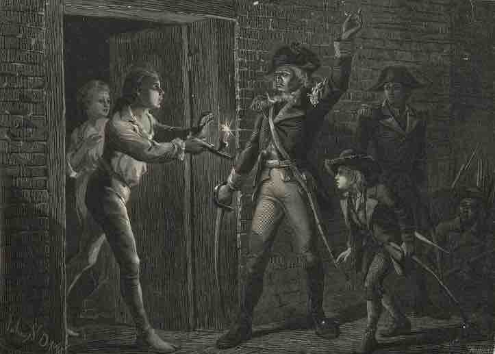 Ethan Allen at Fort Ticonderoga