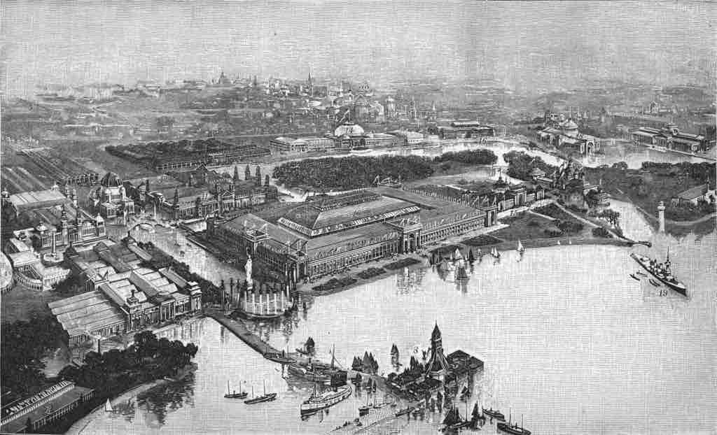 The World's Columbian Exposition from above