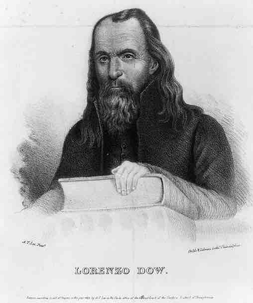 Lorenzo Dow, American itinerant preacher