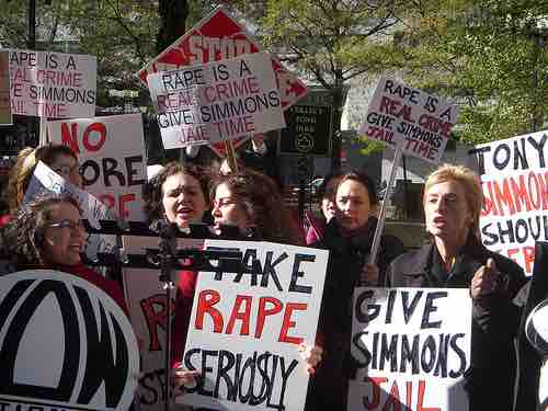 "Rape is a Real Crime, give Simmons Jail Time! "