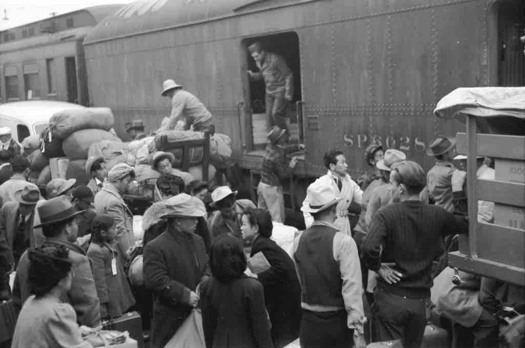 Japanese Americans Sent to Internment Camp
