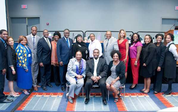 AAALI Co-Chairs and panelists at the 2012 CBCF ALC