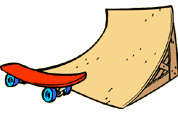 skateboarding