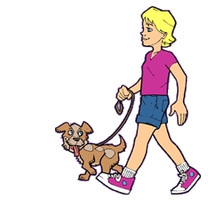 Walking the dog