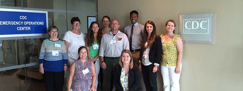 Science Ambassadors touring CDC’s Emergency Operations Center (EOC)