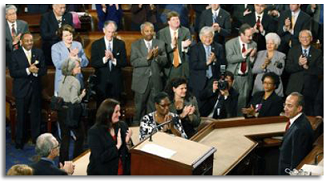 Masschusetts house of representatives in session.