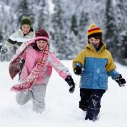 	Children Playing in Snow