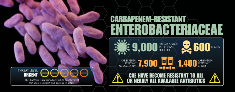 Carbapenem-resistant Enterobacteriaceae