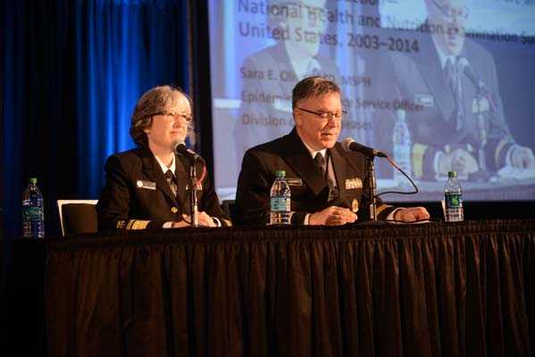 CDC Acting Director, Anne Schuchat and CSELS Director, Michael Iademarco welcome attendees