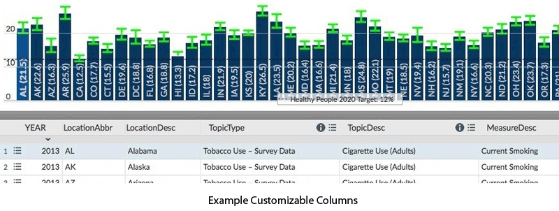 Example of customizable customs