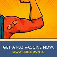 Get a flu vaccine now #fightflu