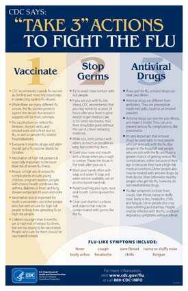 âTake 3â Actions to Fight the Flu