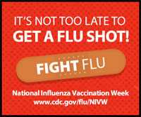 Have you gotten your flu vaccine? It's not too late!