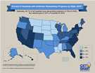 Percent of Hospitals with Antibiotic Stewardship Programs by State, 2015 - thumbnail