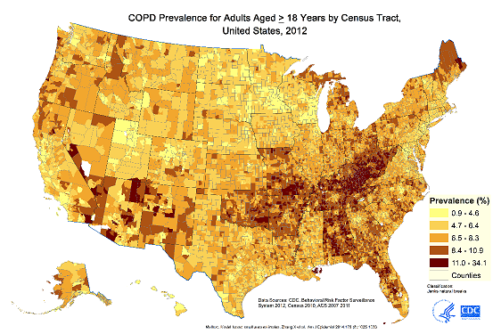 	A map from the Division of Population Health.