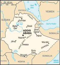 Ethiopia Map