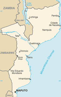 Mozambique Map