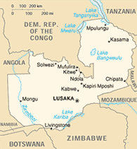 Zambia Map