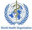 World Health Organization logo.