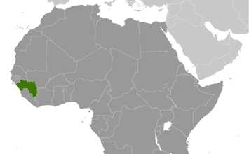 Map of Guinea