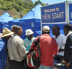 Image of healthcare providers in Lesotho