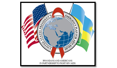 PEPFAR in Rwanda logo 