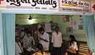 Dr. Patel at her family’s clinic in India where they provide health services to indigent communities.