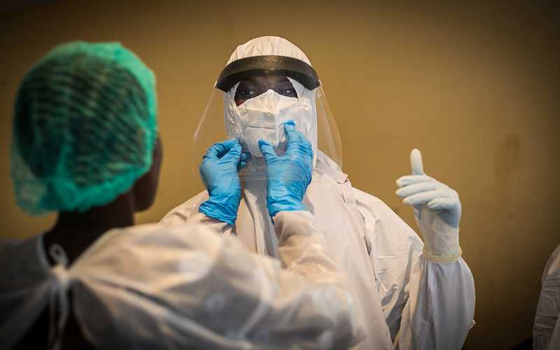 Scenes from a triage training in Dubreka, Guinea 01