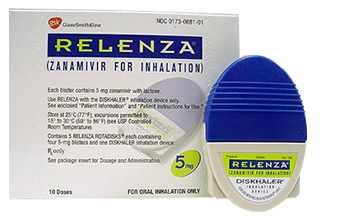 Photo of Relenza box