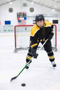 	photo: ice hockey player