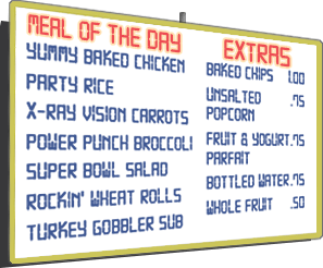 Menu Board