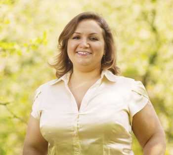 image of a  young woman smiling