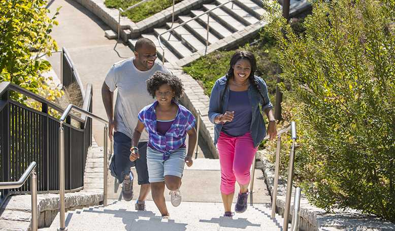 Make Detroit your gym by taking a walk in a park