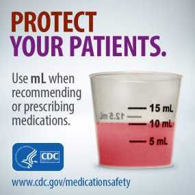 Protect your patients. Use ml when recommending or prescribing medications. 