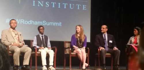 group panel at Clinton Foundation