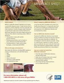 MRSA factsheet